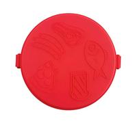 Sartén para microondas, bandeja de pizza de calentamiento rápido, máquina compacta para sándwiches de queso con fácil uso, accesorio para hornear panqueques, utensilio de cocina con estilo práctico