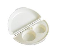 Sartén para para microondas, para, cocina, bandeja para hacer huevos, caja para vaporizador, herramienta de cocina, sartén antiadherente