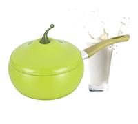 Sartén para salsa, olla de salsa de frutas y verduras, sartén con tapa, para estufa de inducción, cocina, sopa de leche, espaguetis, freír, cocina a fuego lento