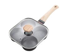 Sartén para tortilla compatible con sartén de separación IH, sartén para hornear huevos, sartén para calote, sartén para tortillas, no es fácil de quemar, sartén pequeña, sartén bento, sartén multi