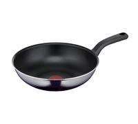 Sartén para wok/sofrito Tefal Resist D52619 28 cm Negro Titanio