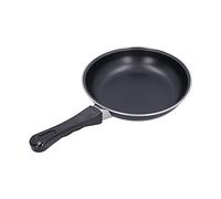 Sartén pequeña, redonda de acero inoxidable, antiadherente, para tortitas, tortillas, utensilios de cocina para cocina de inducción, cocina de gas (20 cm)