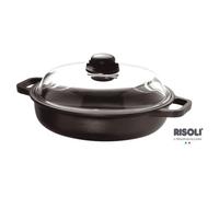 Sartén Risoli INDUCCIÓN, Modelo 099IN 28TP, Con Tapa, Color Negro, Para Cocinar