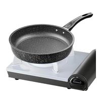 Sartén - Sartén Antiadherente De Inducción De 26 Cm Y 10,24 Pulgadas, Revestimiento De Piedra Negra, Utensilios De Cocina Para Carne | Suministros De Cocina De Alta Resistencia, Utensilios, Apart