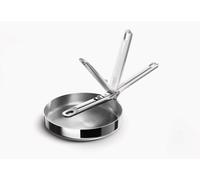 Sartén space steel de acero inoxidable de 20 cm (8'), mango plegable,