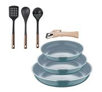 Sartenes ø18ø20ø24cm inducción click&cook y utensilios de cocina