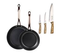 Sartenes ø20ø24cm inducción copper y cuchillos de cocina