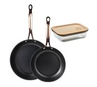 Sartenes ø20ø24cm inducción copper y hermético