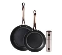 Sartenes ø20ø24cm inducción copper y pulverizador de aceite 24 cm