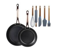 Sartenes ø20ø24cm inducción copper y utensilios de cocina
