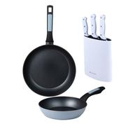 Sartenes ø20ø26cm inducción noia y cuchillos de cocina 26 cm