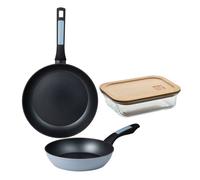 Sartenes ø20ø26cm inducción noia y hermético