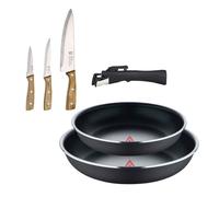 Sartenes ø22ø26cm inducción click&cook y cuchillos de cocina 26 cm