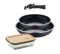 Sartenes ø22ø26cm inducción click&cook y hermético