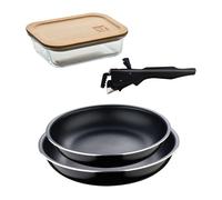 Sartenes ø22ø26cm inducción click&cook y hermético