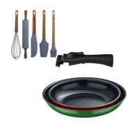 Sartenes ø22ø26cm inducción click&cook y utensilios de cocina
