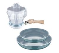 Sartenes ø24ø28cm inducción click&cook y exprimidor 1.2 l