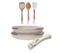 Sartenes ø24ø28cm inducción click&cook y utensilios de cocina