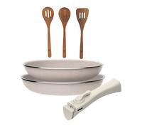 Sartenes ø24ø28cm inducción click&cook y utensilios de cocina