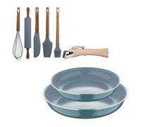 Sartenes ø24ø28cm inducción click&cook y utensilios de cocina