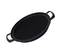 Sartenes antiadherentes para barbacoa, bandeja para asar al aire libre, color negro, 8,5 x 8,5 x 2 pulgadas,