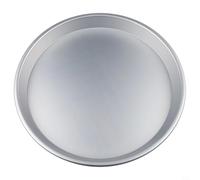 Sartenes de pizza de aluminio anodizado de 5 a 12 pulgadas con estilos profundos y poco profundos para varios tipos de corteza, construcción apta para horno, distribución uniforme del calor (12