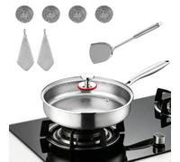 Sartenes De Titanio Con Tapa, 24 Cm Sarten Bra One Titanium