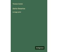 Sartor Resartus: in large print