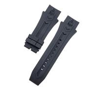 SarUel 24/26/32/35 mm Nature Black Correa de reloj de goma de silicona cómoda e impermeable compatible con correa Invicta compatible con Noma Belt Pro Diver 6981 (Color : Strap 4)