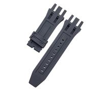 SarUel 24/26/32/35 mm Nature Black Correa de reloj de goma de silicona cómoda e impermeable compatible con correa Invicta compatible con Noma Belt Pro Diver 6981 (Color : Strap 3)