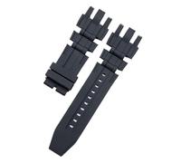 SarUel 24/26/32/35 mm Nature Black Correa de reloj de goma de silicona cómoda e impermeable compatible con correa Invicta compatible con Noma Belt Pro Diver 6981 (Color : Strap 2)