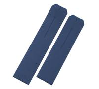 SarUel Correa de Reloj de Silicona de Caucho Natural Suave de 20 mm Compatible con Correa Tissot for T-Touch 2 II T047420A T013420 Z353 Hebilla Plegable (Color : Blue, Size : 20_Without Buckle)