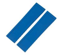 SarUel Correa de reloj suave de goma de silicona natural de 20/22/24 mm Compatible con Navitimer Avenger Breitling Correa Hebilla plegable (Color : Blue, Size : 22MM_WITHOUT BUCKLE)