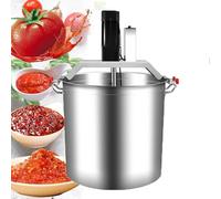 SaryEdge Batidora eléctrica Comercial de Alimentos, batidora de pie de Acero Inoxidable con raspador de 4 Cuchillas, Ideal para Preparar mermeladas, Salsas, Rellenos y condimentos,