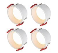 SaryEdge Downlight LED empotrable sin Carcasa de 5W, 10W, 15W, 18W, 24W, focos Tipo oblea, luz de Techo empotrada de 2.5in, 3.5in, 4.5in, Paquete de 4-10, Paquete de 4-15W, paquet,4pack-15W