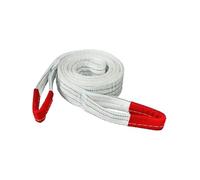 SaryEdge Eslinga de elevación Industrial Trenzada de 4 Capas, Cinta Plana Resistente al Desgaste para elevación con grúa y Cuerda de Remolque, soporta Peso de 1 a 5 T, 1,1 Ton-4 Meters