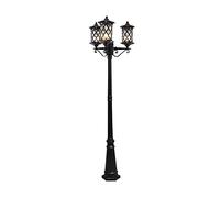 SaryEdge Farola de Calle de Gran tamaño con Cabeza de piña, Resistente al Agua IP65, para Exteriores, Patio, jardín, Comunidad, Villa Europea, hogar, Vintage, E27, Patio.,