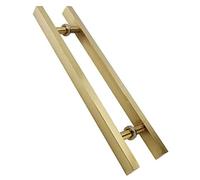 SaryEdge Manija para Puerta corrediza de Granero, manija para Puerta de baño de Acero Inoxidable 304 de Alta Resistencia, manijas para Puertas de Empuje, manija para p,-L:120cm(47.2in)/90cm(35.4in)