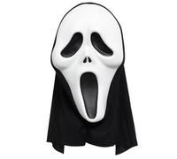 SARYLI Máscara de fantasma para Disfraz de Halloween, Máscara de Scream para Adulto, Ghostface Masken d'Halloween para Hombre y Mujer para Halloween y Carnavals Cosplays