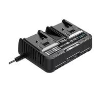 SAS+ALL PRO 220V Doble Cargador para baterías 130W 18V SAS+All USB