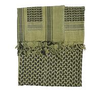 SAS - Bufanda protectora para hombre, diseño militar del desierto, color verde, blanco, azul, negro, rojo, arena (verde combate/negro), Combat Green/Black, Talla única