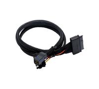 SAS SFF8643 U.2 a 8639+15PIN Cable de AlimentacióN NVMe Cable de ConexióN de Datos de Disco Duro SFF8643 a SFF8639 Cable de Disco Duro