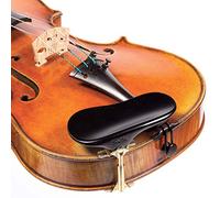 SAS Soporte de barbilla para violín de ébano, 24 mm de altura, modelo nuevo