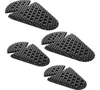 SAS-TEC Tripleflex ventilado corte lateral CE UKCA nivel 2 diseño plano protección del cuerpo para zonas de impacto de hombro/codo/cadera/rodilla - Armour Upgrade 4 piezas insertos Set (SC-1/KCA2air +