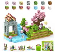 Sasewot Bloques magneticos construccion niños,Magnetic 108 Tiles Bloques de construcción magnéticos,3D jardín Piezas magneticas Juego imanes,Juguetes Regalos para niños 2 3 4 5 6 7 8 9 10 años