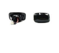 SASFDSG Intermitente Lateral Luces LED Posición Laterales Dinámicas Señal Giro Fluida Para Toyota Para Cruiser Para Serie 100 1998-2007(2 Dynamic Smoke)