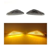 SASFDSG Intermitente Lateral Luz LED Posición Lateral Dinámica Intermitente Secuencial Para X5 Para E70 2007-2013(2 Clear shell)