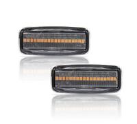 SASFDSG Intermitentes Laterales Para Infiniti Para M35 Para M45 Para FX35 Para FX45 Para QX60 2004-2010 Indicador Lateral Luz De Señal Giro Intermitente lateral(Clear Lens)