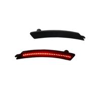 SASFDSG Intermitentes Laterales Para Mini Para Cooper R55 R56 R57 R58 R59 Para R60 R61 Luz LED Lateral Delantera Trasera Repetidor Lámpara Panel Señal Giro 12V Intermitente lateral(2pcs Rear Red A)