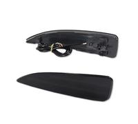 SASFDSG Intermitentes Laterales Para Toyota Para Yaris 2012-2014 Coche LED Reflector Parachoques Trasero Luces Traseras Freno Intermitente Antiniebla Señal Giro Intermitente lateral(Smoked Lens)